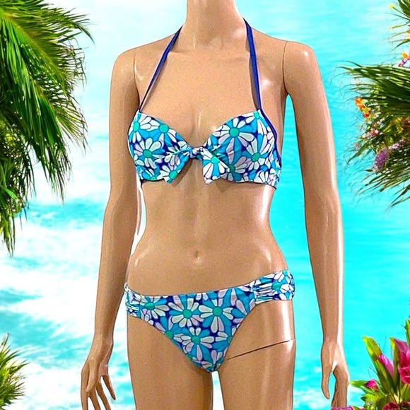 Aerie Maillot de Bain “Bridget” Floral Two Piece Bikini Set - Picture 11 of 16